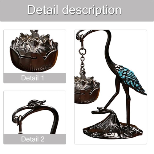 Cranes Hanging Incenses Holder for Creating a Calming and Harmonious Setting 2