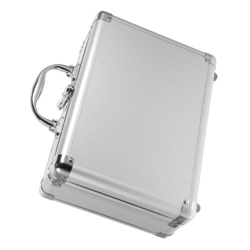 Hard Aluminum Alloy Briefcase with Handle for Outdoor Tool Storage and Scratch Protection 2