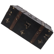 Wooden storage box retro style 1 piece