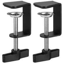 Universelle, verstellbare Tisch-C-Klemme für Mikrofonstative, Tischlampen und Schreibtische, 90 x 55 x 35 mm