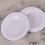 6pcs Miniature Doll House Decorative Plate Model Plastic Plate Model Doll House Tableware 1