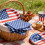 Amerikanske flag papirservietter 12 stk. 4