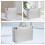 Hard Aluminum Alloy Briefcase with Handle for Outdoor Tool Storage and Scratch Protection 7