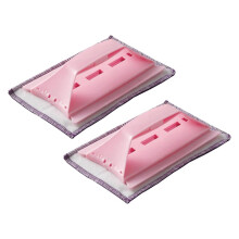 Groove Cleaning Brush for Window Foldable Cleaner Sliding Door Track Cleaning Pink