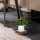 Wood Flower Pot Base Light Brown 1 Pair 4.8x4.8in 5