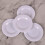 6pcs Miniature Doll House Decorative Plate Model Plastic Plate Model Doll House Tableware 2