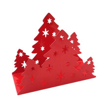 Christmas Tree Napkin Holders for Tables – Modern Paper Napkin Holder, Tissue Dispenser, Farmhouse Kitchen & Restaurant Decoration