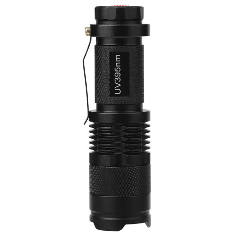 Φακός Blacklight, φακός UV μαύρου φωτός, φακός LED με σοκ - Νυχτερινή πτήση για ψάρεμα 2