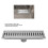 12 Inch Rectangular Stainless Steel Shower Drain | Odor Proof, Rustproof Bathroom Floor Drain 4