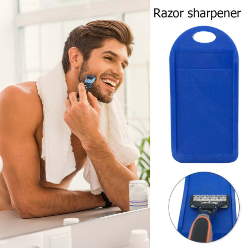 Hair Removal Razor Blade Sharpener Grinding Sharpening Grindstones (Blue) 1