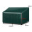PE Multi-Person Bench Cover Waterproof Sunproof Dustproof Cover with Drawstring 2