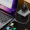 Πολλαπλών χρήσεων διανομείς USB C OTG με φόρτιση 100W, δεδομένα υψηλής ταχύτητας για 3