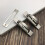 Tatami Cabinet Handle Hidden Grip Pull Silver 2pcs 6