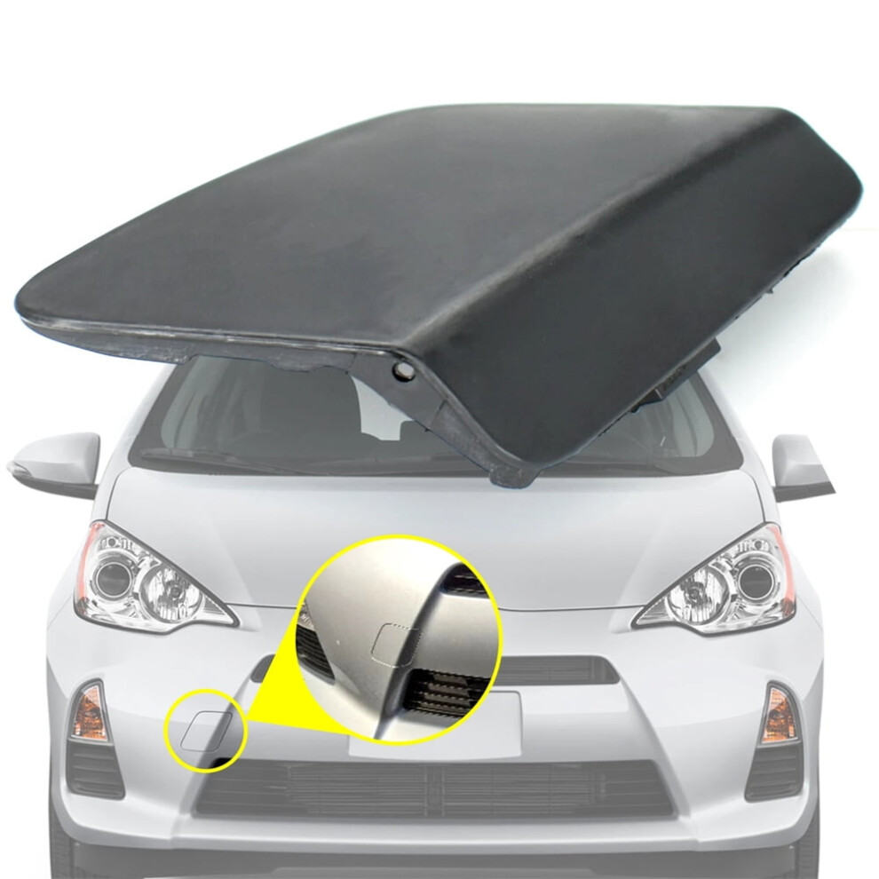 Front Bumper Tow Hook Eye Cap Cover 5212752941 For Toyota Prius C 2012 2013 2014 9132278120935