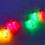 LED Teardrop Star String Lights Indoor Holiday Decoration 5