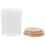 Empty Candle Jar Glass Candle Jar with Lid Candle Storage Container Candle Making Jar 5