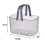 Portable Plastic Shower Storage Basket with Handle, Organizer Bin for Bathroom, Kitchen, and Dorm 3