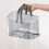 Portable Plastic Shower Storage Basket with Handle, Organizer Bin for Bathroom, Kitchen, and Dorm 4