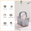 Portable Plastic Shower Storage Basket with Handle, Organizer Bin for Bathroom, Kitchen, and Dorm 5