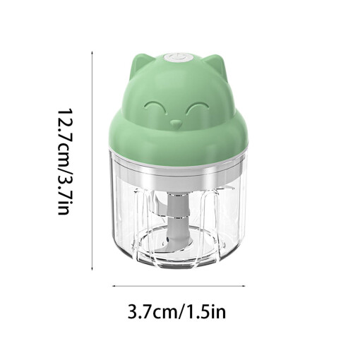 Portable Electric Garlic Chopper Food Processor 1