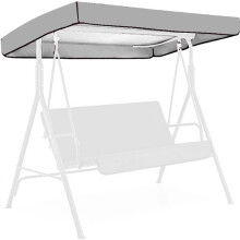 Housse de chaise suspendue de jardin imperméable et résistante, résistante aux UV, en tissu indéchirable, taille universelle, facile à nettoyer,