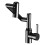 Digital Display Bathroom Basin Faucet For 360 Rotation Multifunction Stream 1