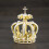 Bridal Headband Crown Tiara Crown Golden 1Pack 5