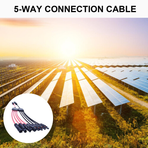 Σταθερός σύνδεσμος ηλιακού πάνελ Y Cable10AWG για εγκατάσταση στο σπίτι 1