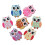 Set of 2 Sewing Project Buttons Kids Scrapbooking Buttons 5