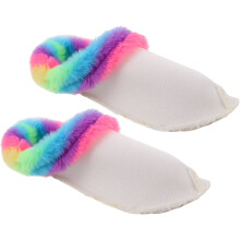 Flauschige Einlegesohlen für Schuhe, warm und bequem, aus Plüschstoff, für den Heimgebrauch, Größe 40-41