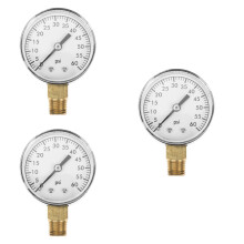 Water Pressure Gauge for Swimming Pool 3 pcs