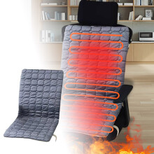 Heated Soft Cushion for Outdoor Comfort with 9 Temp Settings and Auto Off Timer – Lightweight Foldable Heating Gear for All Ages