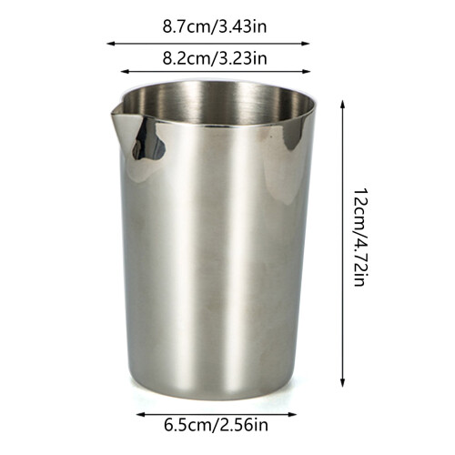Cocktailrührerdose aus Edelstahl, 500 ml 2