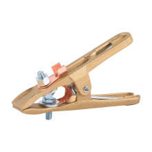 Brass A-Shape Welding Ground Clamp 400A, Compatible with Welding Machines & Construction Sites