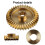 Brass Water Pump Impellers self-priming pump double-sided copper pump impeller 5