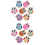 Set of 2 Sewing Project Buttons Kids Scrapbooking Buttons 6