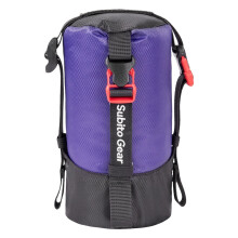 Camping Sleeping Bag Compression Stuff Sack Waterproof Storage Bag Camping Storage (Purple)