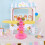 tabletop lollipop stand Cake Pop Stand PP Adjustable Layers Home Users for Parties 2Pcs 2