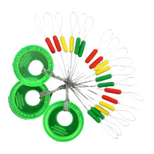 100 Pcs Silicone Fishing Oval/Cylinder Float Stop Stoppers Fishing Float Fishing Bobber Fishing Tackle Accessories