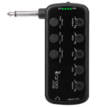 Bass Headphone Amplifier Usb Chargable Carry-on Plug-in Multi-effects Amp Musical Instruments Supplies (B)