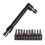 L-shaped 1/4 Socket Wrench Hexagonal Screwdriver Bit 90 Degree Double Head Handle Wrench with 10pieces Screwdriver Bits 1