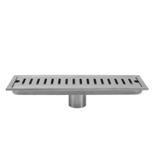 12 Inch Rectangular Stainless Steel Shower Drain | Odor Proof, Rustproof Bathroom Floor Drain