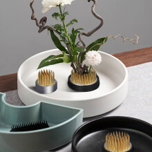 3Pcs Floral Fixation Tools Copper Flower Frog Pins for Professional Flower Arranging