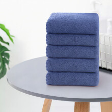 5 Pack Hand Towels - Microfiber Velvet Highly Absorbent Towels - Multipurpose Use as Hotel, Bathroom, Shower, Spa, Hand Towel 11.8 x 23.6 inches