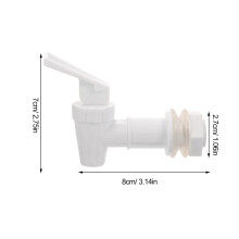 2pcs Water Spigot Replacement Water Cooler Faucet Spout Pour Dispenser Tap Part