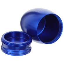 Serene Blue Pet Ash Jar Durable Container for Thoughtful Commemorative Storage