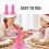 Tabletop Lollipop Stand PP Adjustable Layers 2 Pcs 2