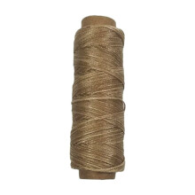Hilo encerado plano de 150D y 0,8 mm de grosor, hilo encerado para costura a mano, hilo de coser encerado para trabajos en cuero, bricolaje, 50