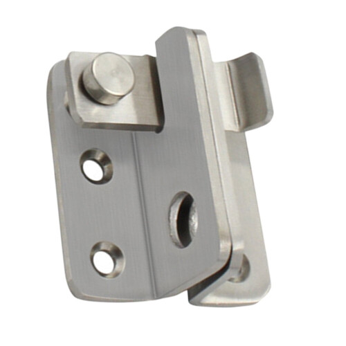 Door Latch Handles Indoor Gate Combination Bolts Lock Silver
