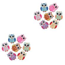 Sewing project buttons for kids scrapbooking set of 2